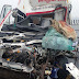 सुलतानपुर में ट्रक में घुसी एम्बुलेंस, चालक समेत दो घायल
