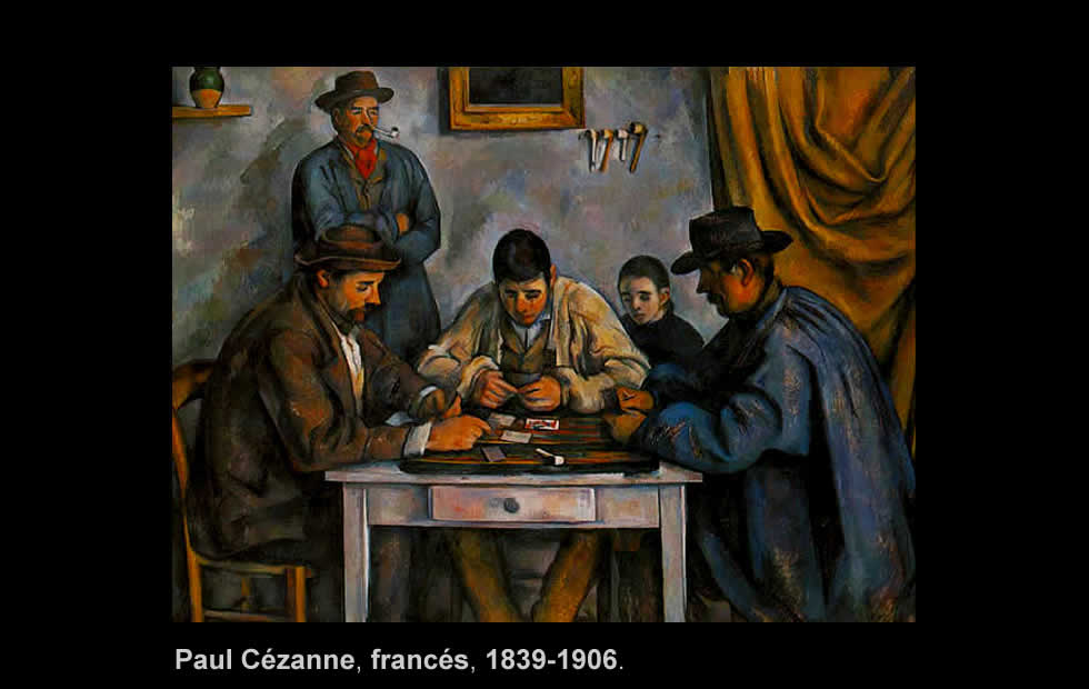 A Carta a Garcia: Paul Cézanne, "Jogadores de Cartas"