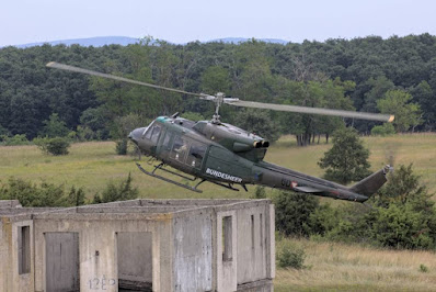 Fire Blade helicopter exercise