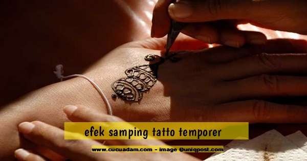 Kekinian Efek Samping Tato Temporer