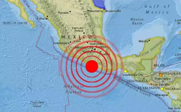 H στιγμή που ο φονικός σεισμός 8,1 Ρίχτερ χτυπά το Μεξικό τα πρώτα βίντεο την στιγμή του σεισμού