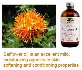 safflower oil homemade skin care