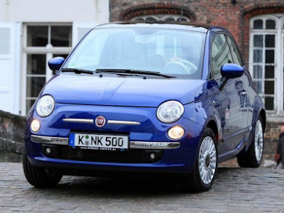 New Fiat 500 "Rhapsody in Blue"