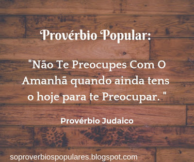 Provérbio Judaico