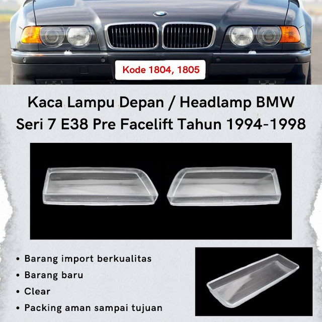 Mika / Cover Headlamp BMW E38