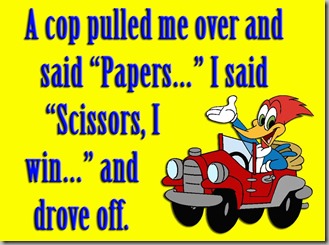 cop paper scissors