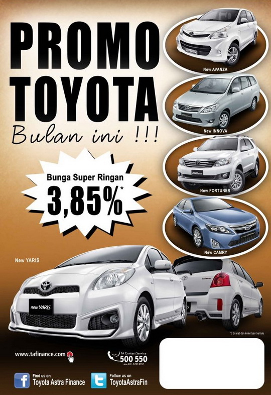 Harga Toyota Bulan Oktober 2012 - ASTRA TOYOTA INDONESIA