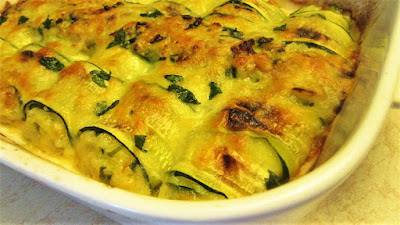 Roladice od tikvica, riže i sira / Zucchini rolls with rice and cheese