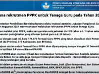 Jadwal Syarat dan Cara Pendaftaran CPNS dan PPPK P3K 2021.