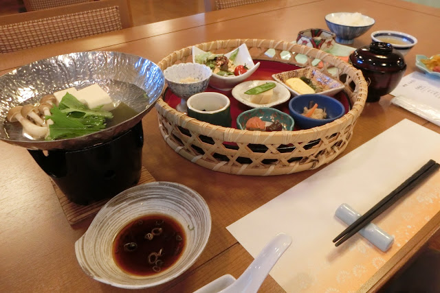 自然源泉の宿　ゆうわの朝食