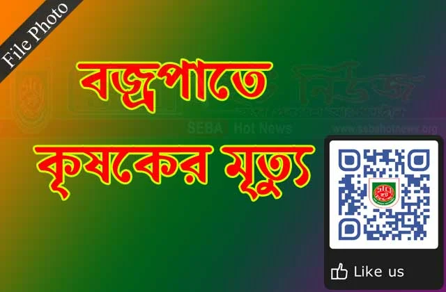 Farmer's death in lightning in Bakshiganj বকশীগঞ্জে বজ্রপাতে কৃষকের মৃত্যু