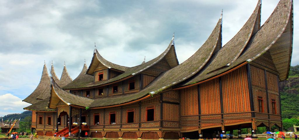 The Grace of Rumah  Gadang Minangkabau  Contoh Gambar  Rumah 