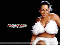 meghna naidu wallpaper, मेघना के बड़े बड़े melon सफ़ेद हॉट २ पीस में, killer hot smile