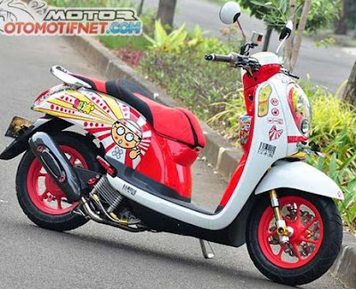 Modifikasi Honda Scoopy Terbaru