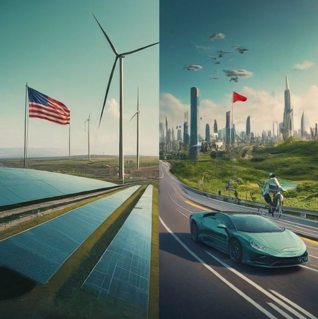 Green Tech Supremacy: US vs. China