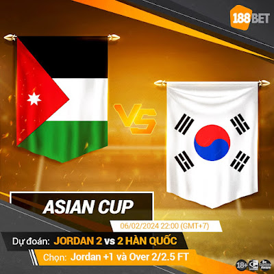 Nhận định Asian Cup  Jordan vs Hàn Quốc, 22h00 ngày 06/02