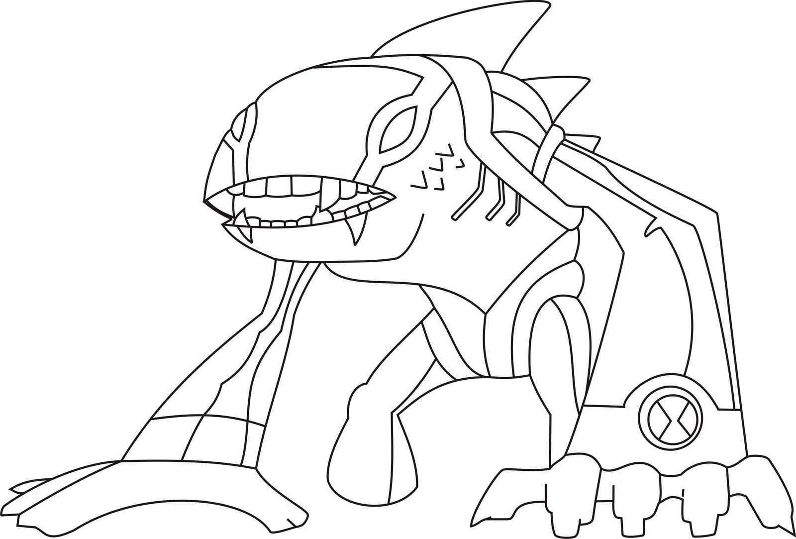 Ben10 Coloring Pages