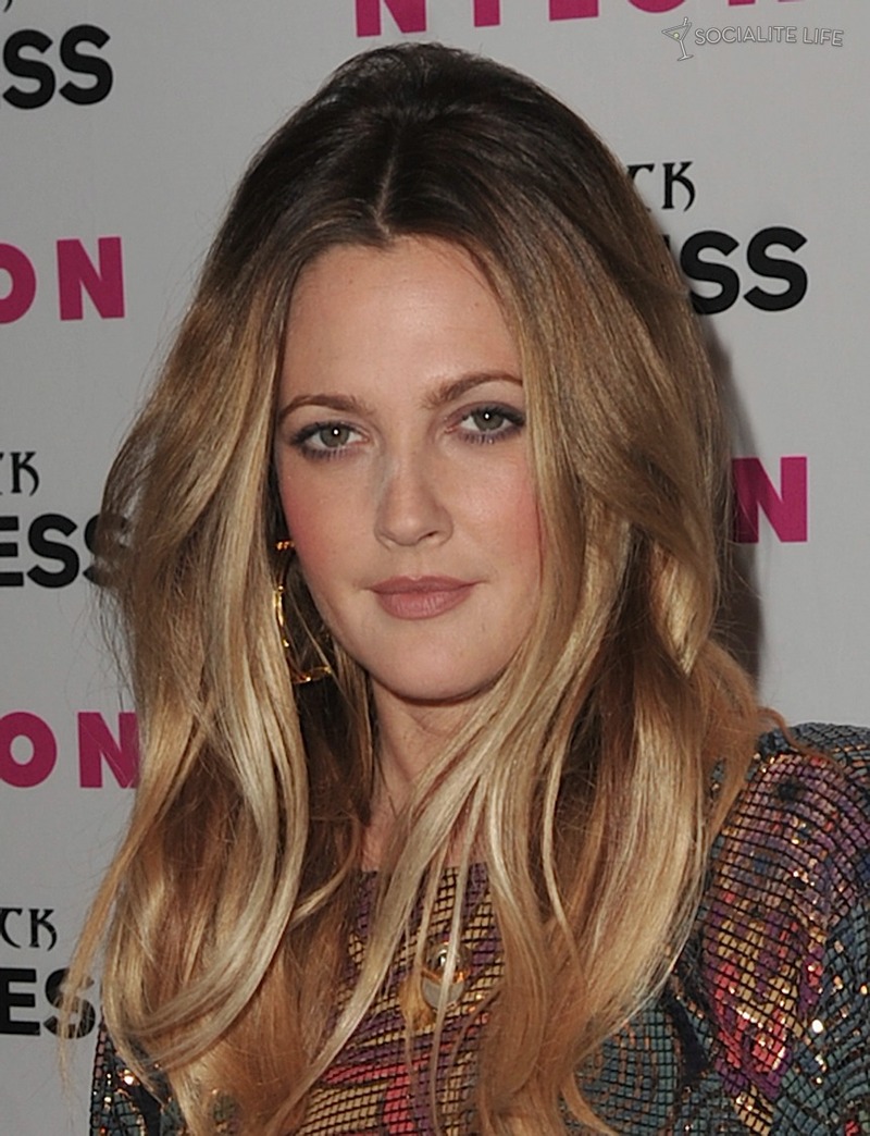 Drew Barrymore Straight Hairstyles