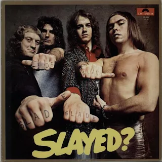 ALBUM: portada de "Slayed?" de la banda SLADE