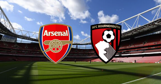 The date of the Arsenal and Bournemouth match in the English Premier League