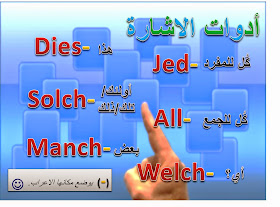 أدوات الاشارة في الألمانية، dies, solch, manch,jed, all, welch ,this, theses those,i`hKi`iK icghc