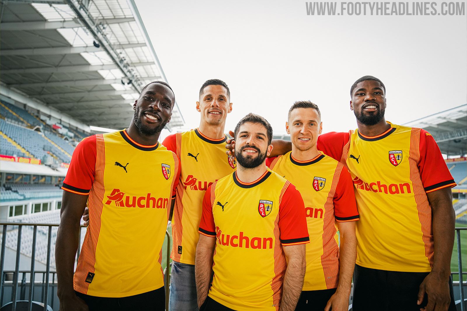 RC Lens 23-24 Home Kit Revealed - "Leaked" At Last Home Game - Footy Headlines