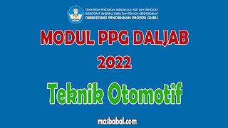 Download Modul Teknik Otomotif Pedagogik pdf dan Teknik Otomotif Profesional pdf PPG Daljab 2022 pdf