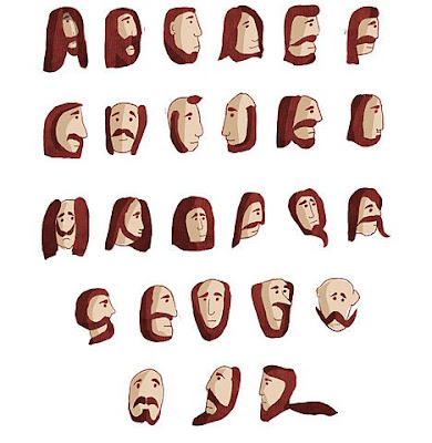 graffiti alphabet fonts letter AZ Unique Face Graffiti Alphabet Fonts 