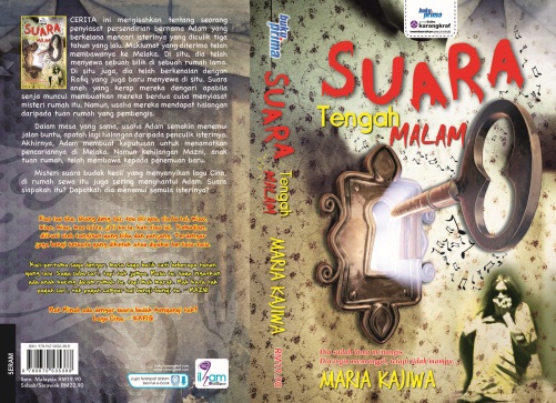 Maria Kajiwa : Muka depan novel SUARA TENGAH MALAM