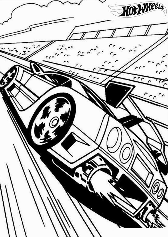 Hot Wheels Coloring Pages 25
