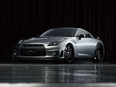 2008 Wald Nissan Gt R. Wald Nissan GT-R Black Bison