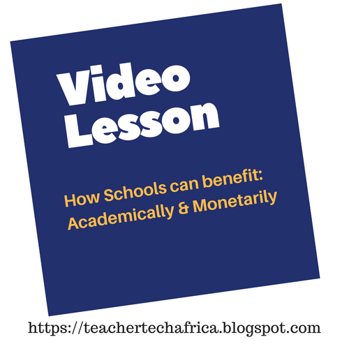 How schools and teachers can benefit from video lesson as an e-learning tool.