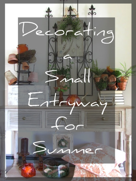 Entryway Decor for Summer Season