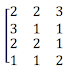 Contoh Soal dan Cara Mengerjakan Soal untuk mencari Determinan Matriks, Matriks Minor, dan Matriks Kofaktor Ordo 4x4