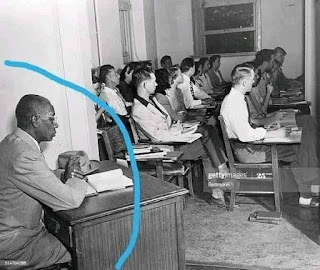 El primer hombre negro admitido en la Universidad de Oklahoma