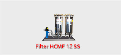 Filter Air Type HCMF 12 SSS Backwash System 3 Ways Cartridge Media System