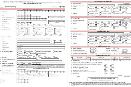 √ Teladan Format Formulir Ppdb Sd Dan Smp Tahun Pelajaran 2019/2020
Excel Tanpa Password Dan Dapat Diedit Sesuai Kebutuhan