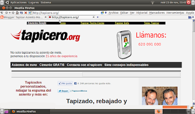 Tapicero.org web antigua