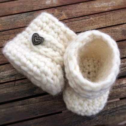 Crochet Baby Uggs - Free Pattern