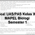 Soal UAS Biologi Semester 1 Kelas XII SMA/MA