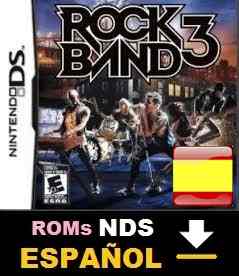 Roms de Nintendo DS Rock Band 3 (Español) ESPAÑOL descarga directa