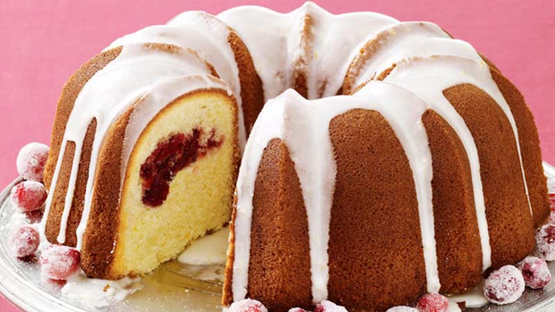  Meyer Lemon-Cranberry Bundt Cake