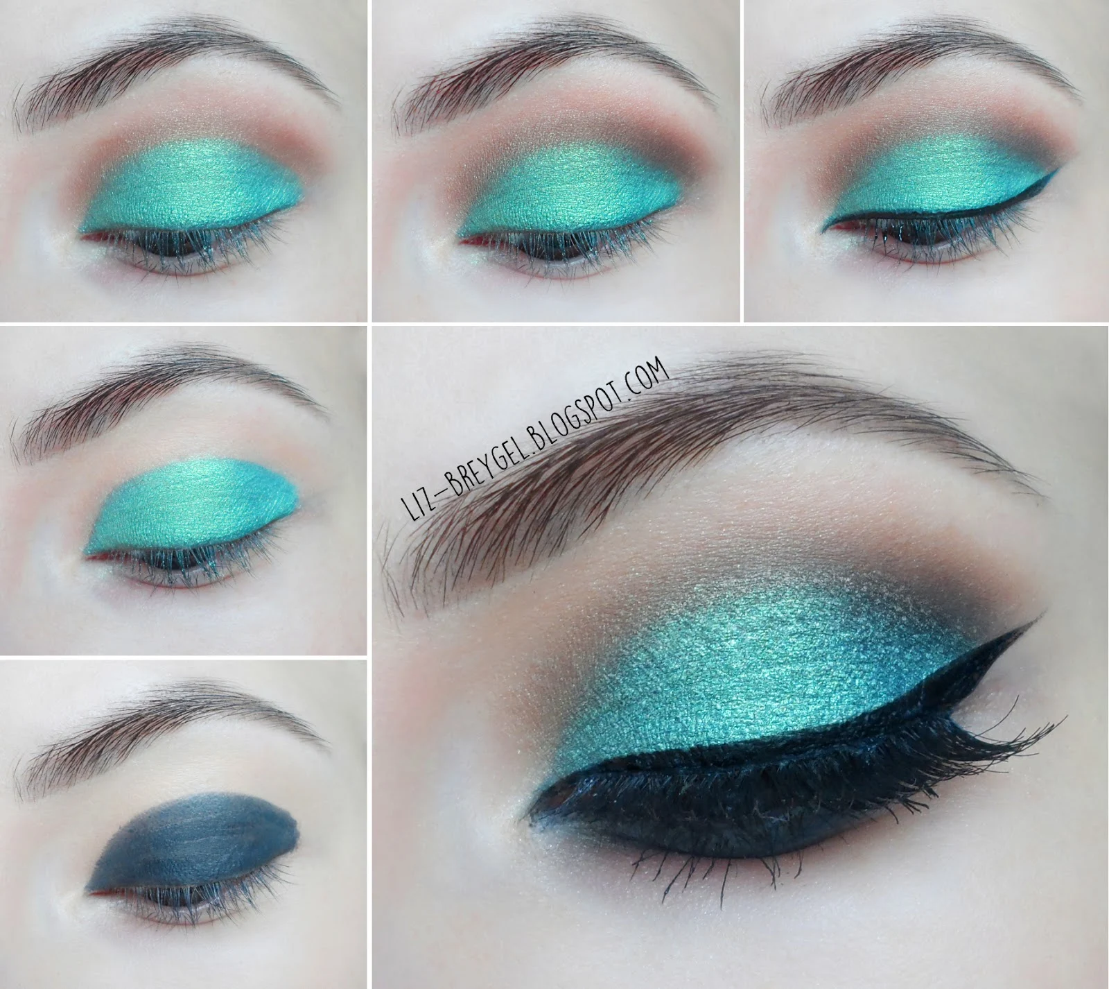 Duochrome Night Makeup For Brown Green Eyes Tutorial