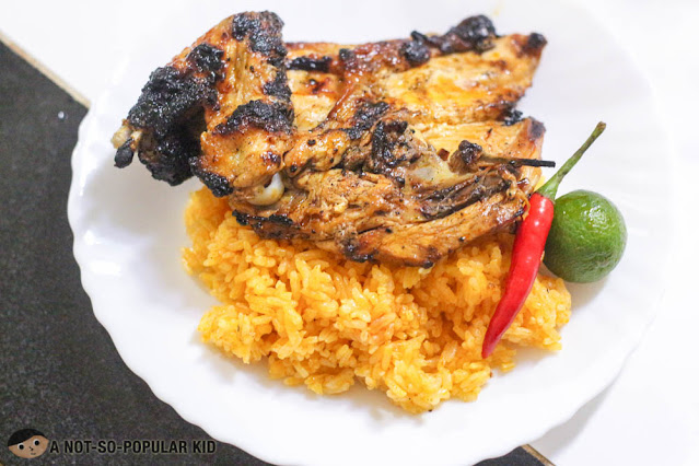 A serving of Byrd Tub's Chicken Inasal