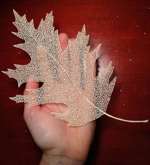 awesome plain paper art by Maude White