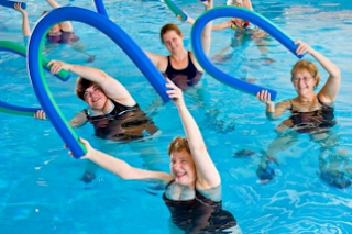 Performing Basic Water Aerobics