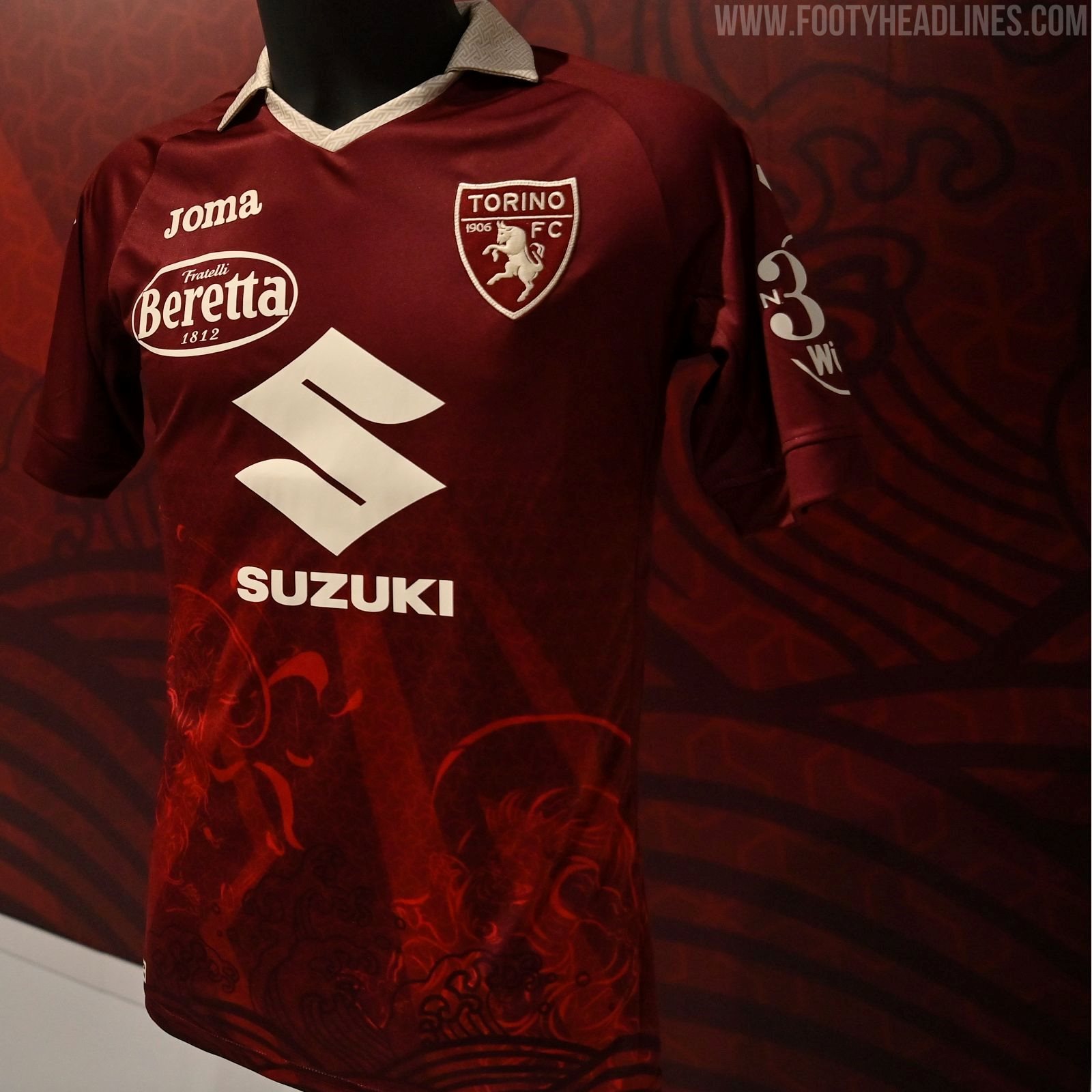 This is the Torino 22/23 jersey made by Joma - Joma World