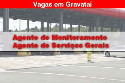 CCR Viasul abre vagas para Agente de Serviços Gerais e de Monitoramento em Gravataí