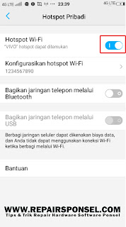 Cara Aktiflkan Hotspot Pribadi Vivo Smartphone