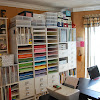 Craft Room Storage Units - Pin by Cynthia Plourde on MY STUDIO | Inspiration | Ikea ... / The false front removes so you can use the knee lifter that came with your sewing machine or snap in place to trim the cabinet front.